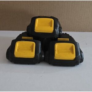 Lot Of 3 Genuine DeWalt DCB207‎ 20V MAX Lithium-Ion Battery 1.3 Ah Tested Works
